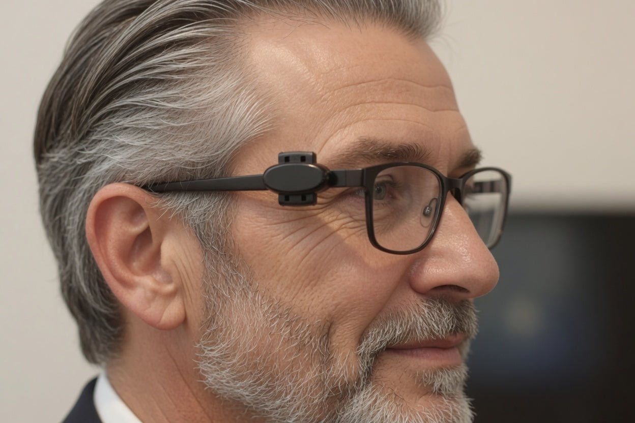 Brillensicherung AM schwarz für Bügel bis 12mm - EastekOnlineshop