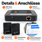 Kundenzähler & Besucherampel | Counteasy Wireless ALL IN ONE Set V3 - EastekOnlineshop