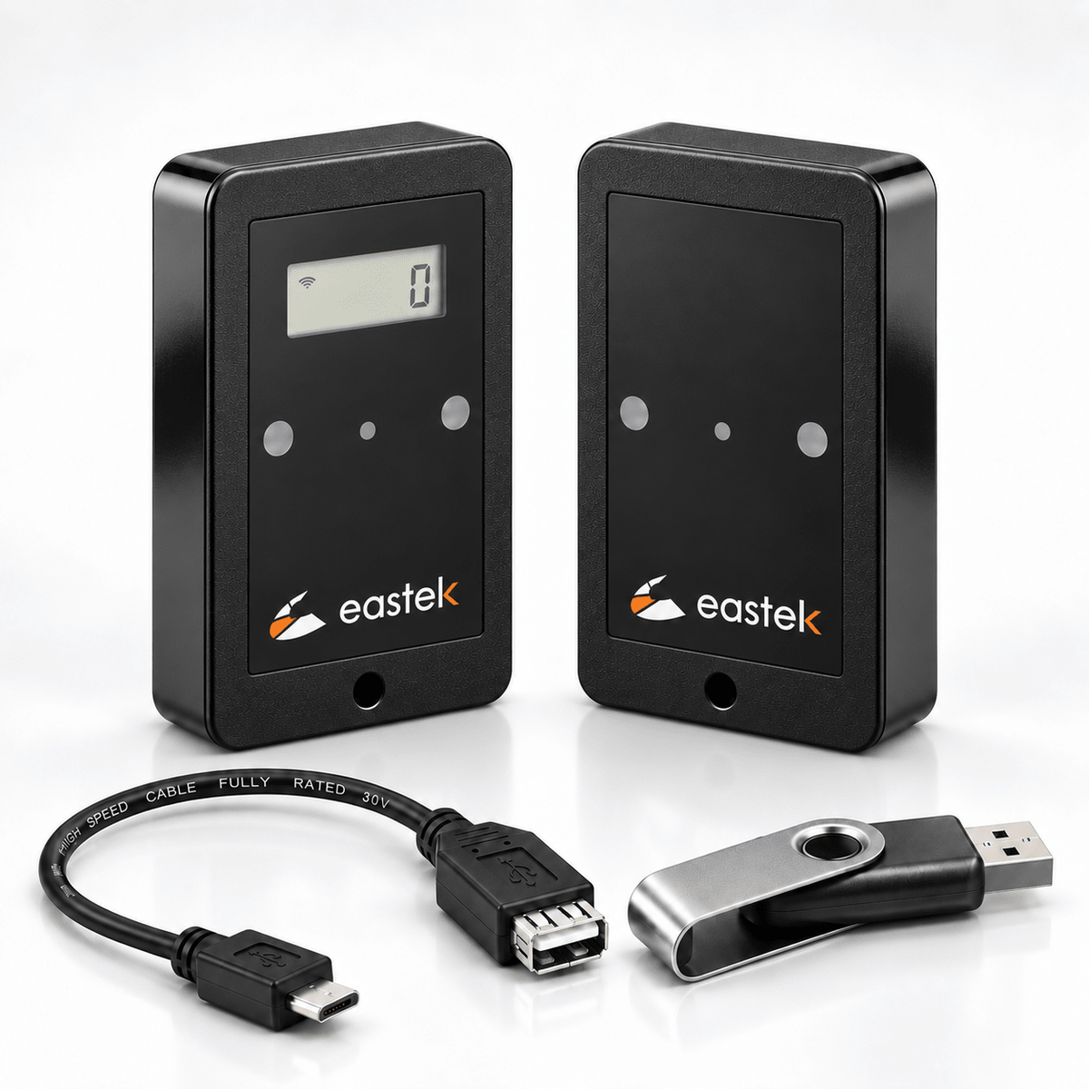 Kundenzähler Counteasy USB V3 bidirektional mit Display, mit Software & mit Cloudauswertung - EastekOnlineshop