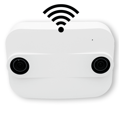 Kundenzähler Xovis 3D - PC2RE AI/WLAN/BT - EastekOnlineshop