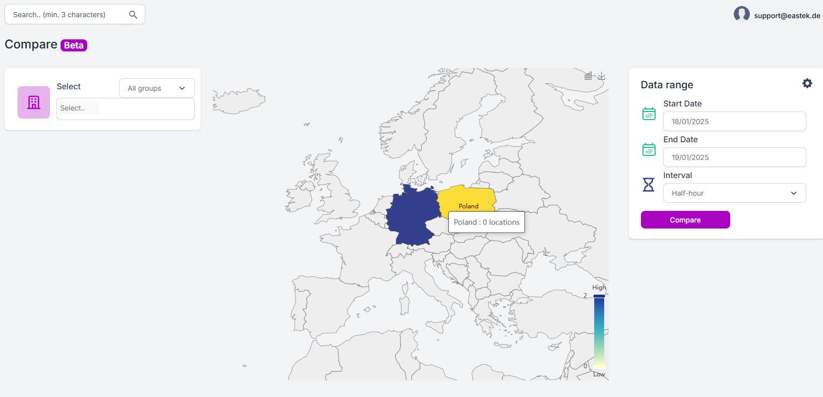 Kundenzähler Counteasy wireless Set Cloud Edition - EastekOnlineshop