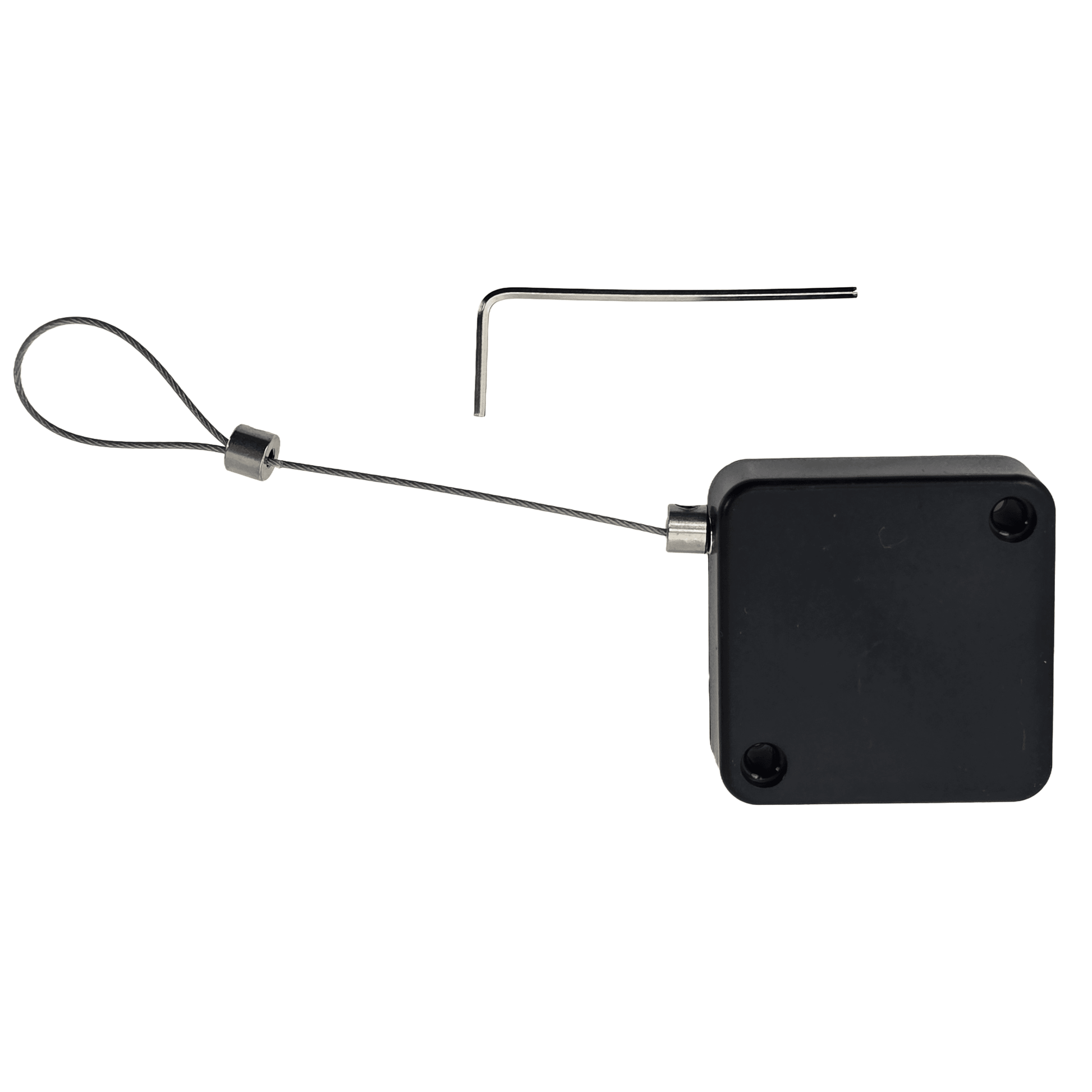 Leinensicherung Mid98 - Pullbox V2 Lasso mit 2 Justierschrauben für variablen Seilüberstand - EastekOnlineshop