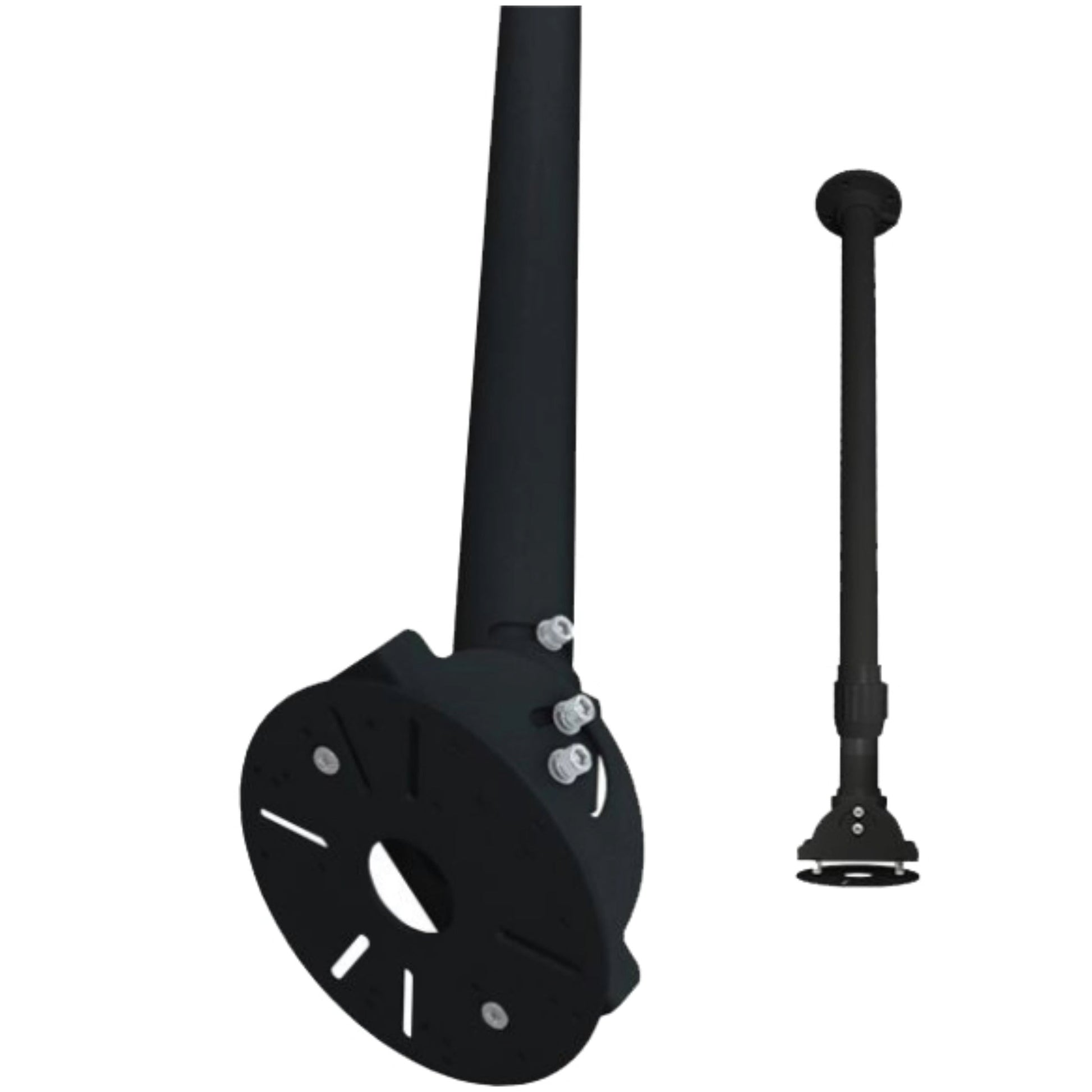 Teleskop - Deckenhalter Schwarz / Kurz Xovis - EastekOnlineshop