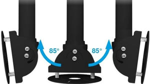 Teleskop - Deckenhalter schwarz / Mini für Xovis / AXIS - EastekOnlineshop