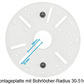 Teleskop - Deckenhalter Weiß / Mini für Xovis / AXIS - EastekOnlineshop