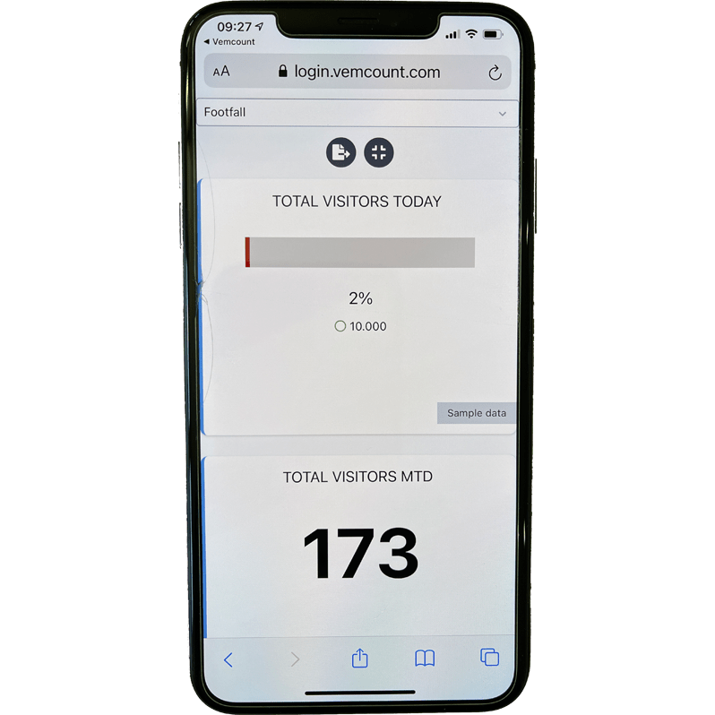 Vemcount Lite - Hosted Cloudservice - Sensor License - EastekOnlineshop