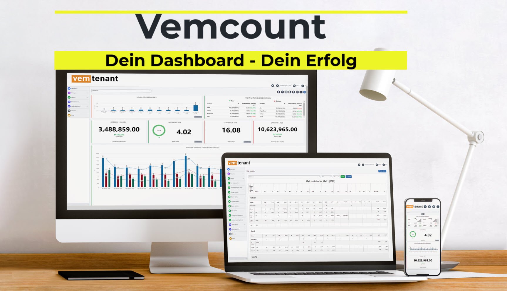 Vemcount Lite - Hosted Cloudservice - Sensor License - EastekOnlineshop