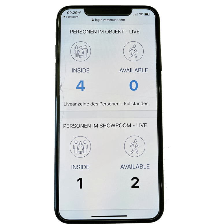 Vemcount Lite - Hosted Cloudservice - Sensor License - EastekOnlineshop