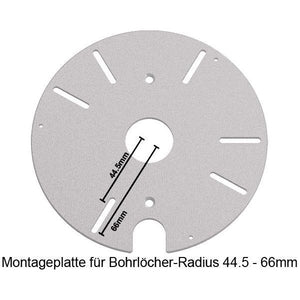 Adapterplatte für Teleskop-Deckenhalter - EastekOnlineshop