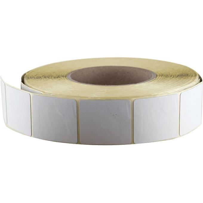 Photo Withe Label Goods security adhesive label 5x5 cm - 8.2Mhz white - Eastek