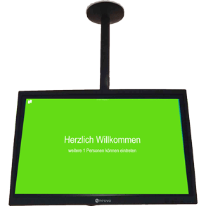 Kundenzähler Counteasy wireless Set - Einlass-Steuerung - PRE CONFIGURED - EastekOnlineshop