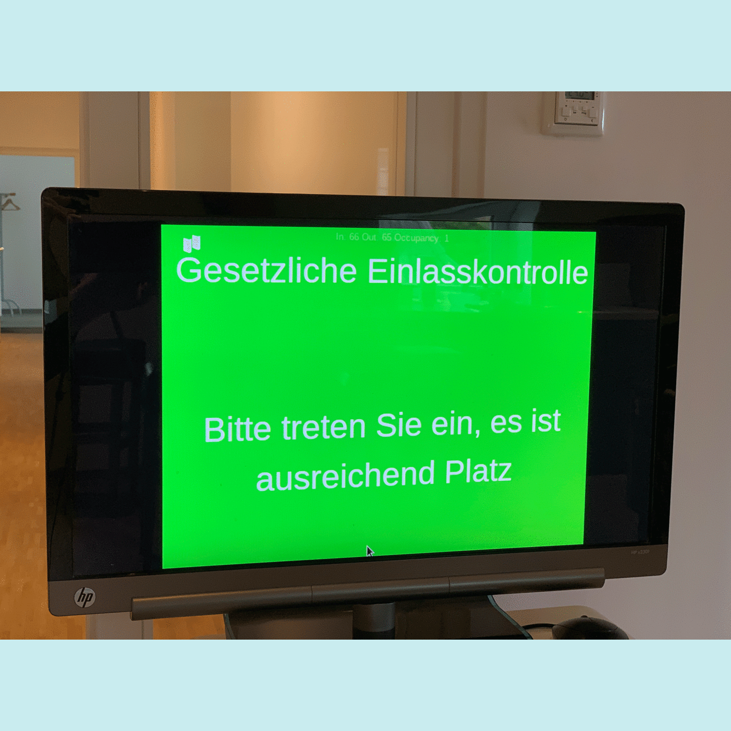 Kundenzähler Counteasy wireless Set - Einlass-Steuerung - PRE CONFIGURED - EastekOnlineshop