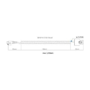 Max Lade- und Sicherungskabel USB Typ C (611W) - EastekOnlineshop