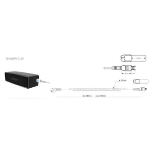 Max Sicherungs- und Ladekabel Micro USB (gerade) 610W -glatt- - EastekOnlineshop