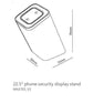 Max Smartphone V3 Hoch - Diebstahlsicherung Apple Lightning - EastekOnlineshop